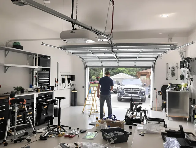 Garage door opener installation by Norton Garage Door Repair in Norton